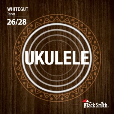 BlackSmith Strings WG-28T Ukulele Whitegut, Tenor, 26-28