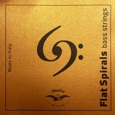 Blemished Sale Item | Aquila 210U Flat Spirals 4 String Bass Strings, 22-24 inch short scale