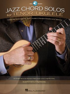 Blemished Sale Item | Jazz Chord Solos for Tenor Ukulele w/ online audio