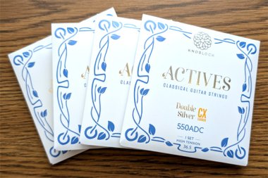 Blemished Sale Item | Knobloch Actives CX Carbon HT Classical Guitar Strings 550ADC (Bundle of 4 Full Sets)