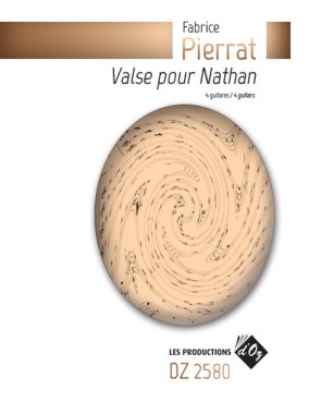 Blemished Sale Item | Pierrat | Valse pour Nathan for 4 guitars