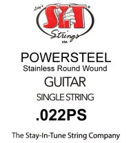 Blemished Sale Item | SIT PS022 Powersteel Stainless Steel Guitar .022PS, single string