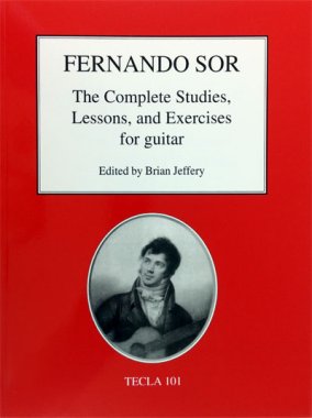 Blemished Sale Item | Sor | The Complete Studies, Lessons and Exercises for guitar (paper)