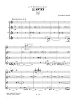 Bliokh | Quartet, Op. 31 for 4 guitars