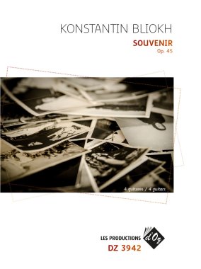 Bliokh | Souvenir, Op. 45 for 4 guitars