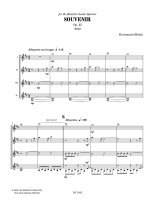 Bliokh | Souvenir, Op. 45 for 4 guitars