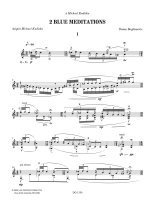 Bogdanovic | 2 Blue Meditations for solo guitar