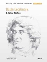 Bogdanovic | 3 African Sketches for solo guitar