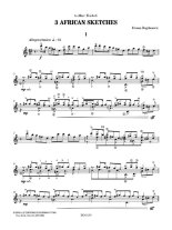 Bogdanovic | 3 African Sketches for solo guitar