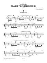 Bogdanovic | 7 Easier Polymetric Studies for solo guitar