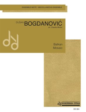 Bogdanovic | Balkan Mosaic for flute, oboe, violin, cello, piano