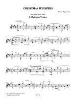 Bogdanovic | Christmas Whispers for solo guitar