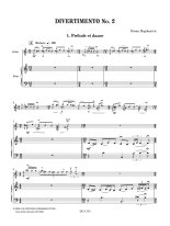 Bogdanovic | Divertimento No. 2 for guitar and piano