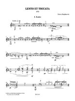 Bogdanovic | Lento et Toccata for solo guitar