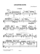 Bogdanovic | Levantine Suite for solo guitar