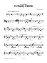 Bogdanovic | Mysterious Habitats for solo guitar