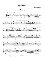 Bogdanovic | Polylogue for solo flute