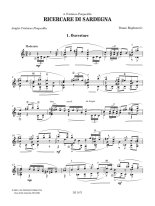 Bogdanovic | Ricercare di Sardegna for solo guitar