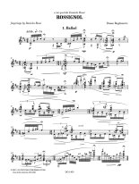 Bogdanovic | Rossignol for solo guitar