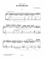 Bogdanovic | Six ricercars for piano