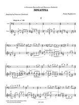Bogdanovic | Sonatina for guitar and cello