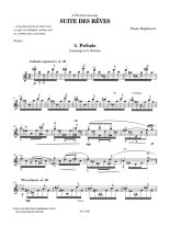 Bogdanovic | Suite des reves for solo guitar