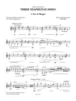 Bogdanovic | Three Neapolitan Songs for solo guitar