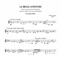 Boisvert | La belle aventure, vol. 2 for clarinet
