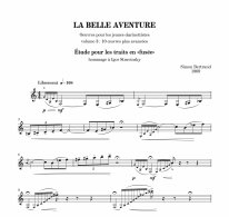 Boisvert | La belle aventure, vol. 3 for clarinet