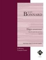 Bonnard | Elegie Amoureuse Dans Le Style Op. 45 for guit & small harp