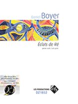 Boyer | Eclats de Re for solo guitar
