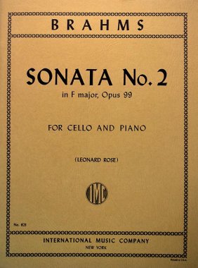 Brahms | Sonata No. 2 in F major, Op. 99 for cello and piano arr. Rose
