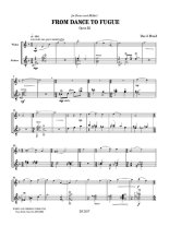 Braid | From Dance to Fugue, Opus 55 for guitar & violin
