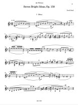 Braid | Seven Bright Ideas, Op. 158 for solo mandolin