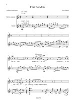 Braid | Songs of Contrasting Subjects for guitar and voice