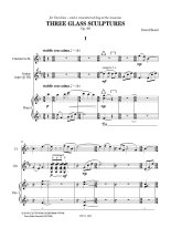 Braid | Three Glass Sculptures for Chamber music with guitar