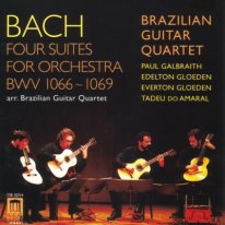 Brazilian Guitar Quartet | Bach, Four Suites for Orchestra CD