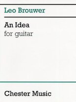 Brouwer | An Idea for guitar for solo guitar