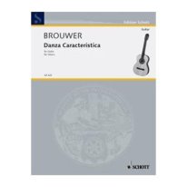 Brouwer | Danza Caracteristica for solo guitar