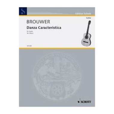 Brouwer | Danza Caracteristica for solo guitar