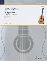Brouwer | Three Sketches (Tres Apuntes) for solo guitar