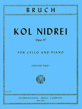 Bruch | Kol Nidrei Op 47 for cello and piano