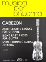 Cabezon | Eight Easy Pieces for solo guitar