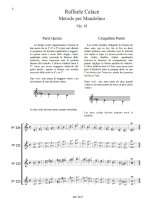 Calace | Methode pour mandoline, partie 5-6 for solo mandolin