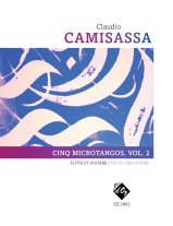 Camisassa | Cinq microtangos, vol. 2 for guitar and flute