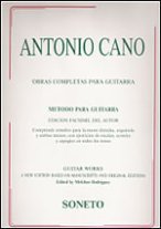 Cano | Obras completas for solo guitar
