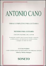 Cano | Obras completas for solo guitar
