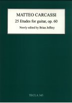 Carcassi | 25 Etudes for guitar, Op. 60 for solo guitar - Cloth (345)