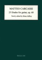 Carcassi | 25 Etudes for guitar Op. 60 for solo guitar | PDF Download