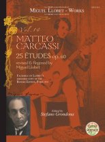 Carcassi | Vol. 14 25 Etudes op. 60 rev. by Miguel Llobet
